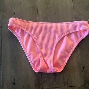 Hollister women’s bikini bottoms pink xs